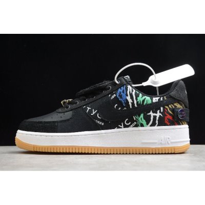 Nike Air Force 1 Astroworld Siyah / Renkli Kaykay Ayakkabı Türkiye - ZMCBAGHB